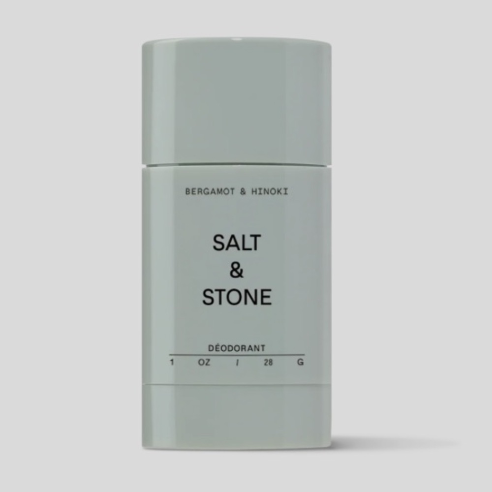 Salt & Stone Mini Bergamot & Hinoki Deodorant